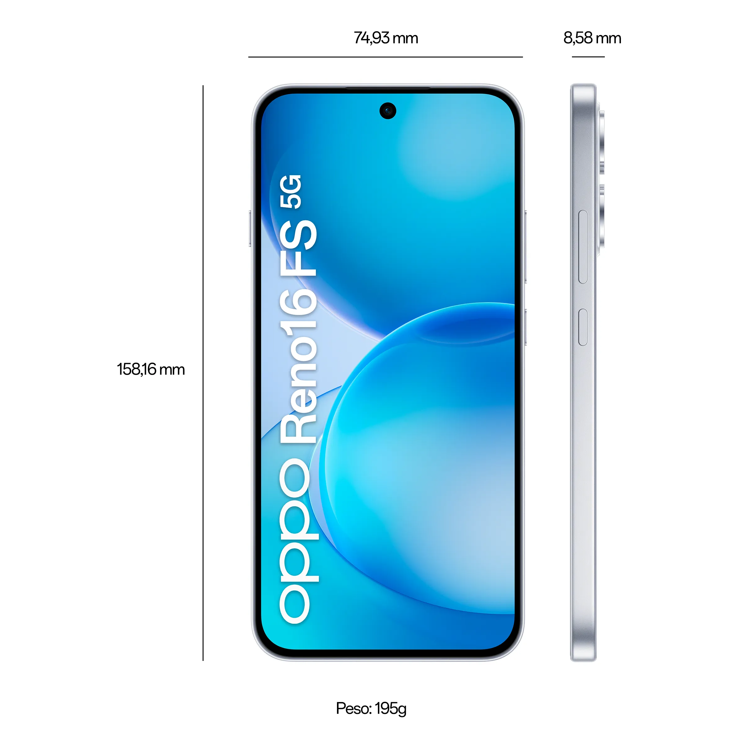 OPPO Reno16 FS 5G Pop White 8GB+512GB_3