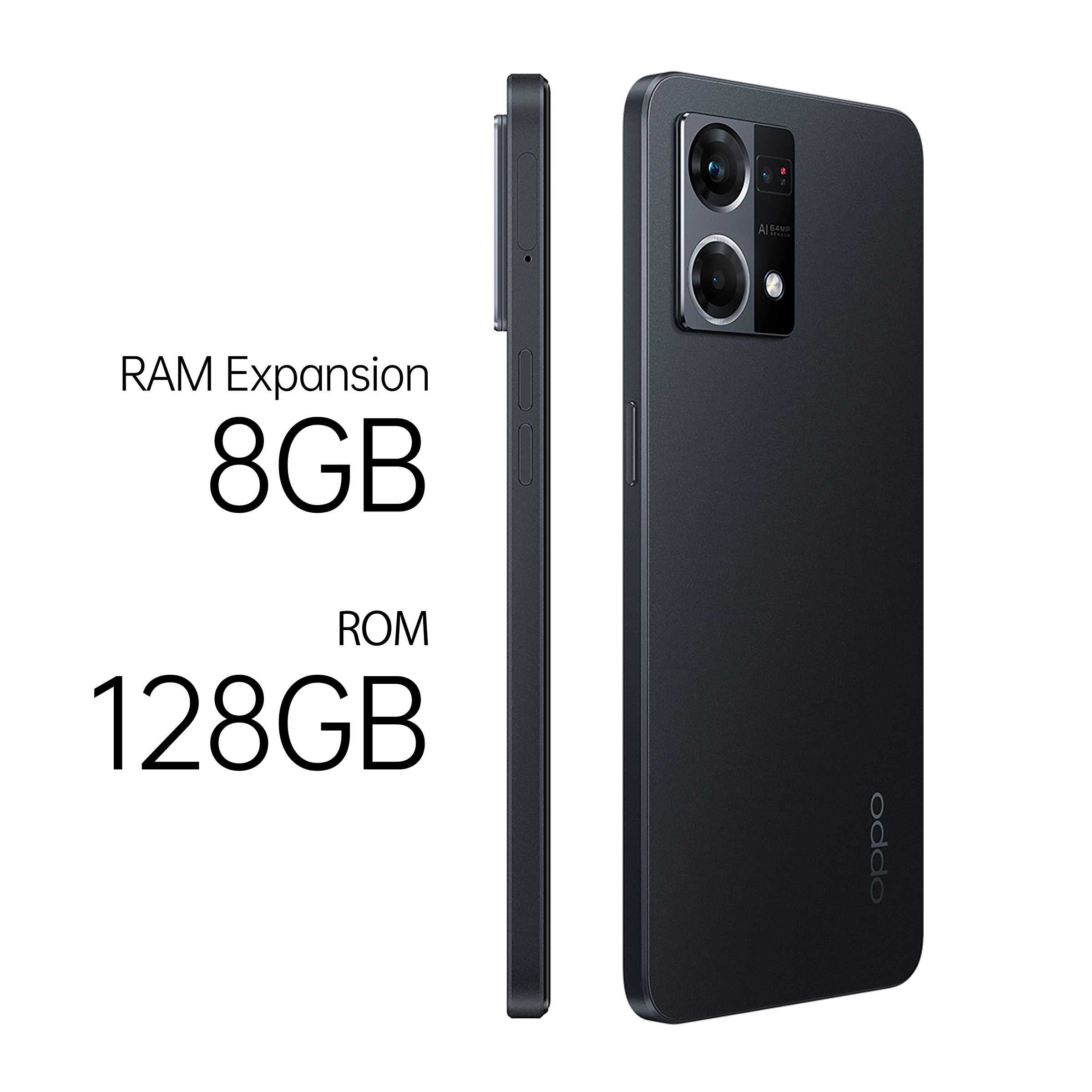 OPPO Reno7 Cosmic Black 8GB+128GB_4