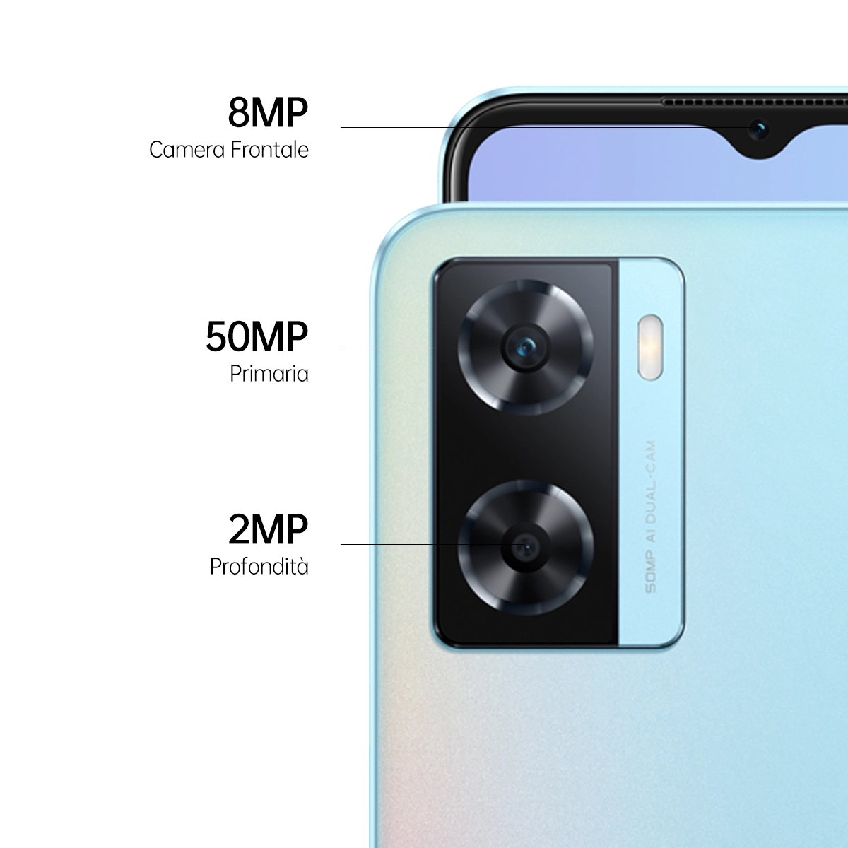 OPPO A57s(自动化) 4GB + 128GB Sky Blue_3