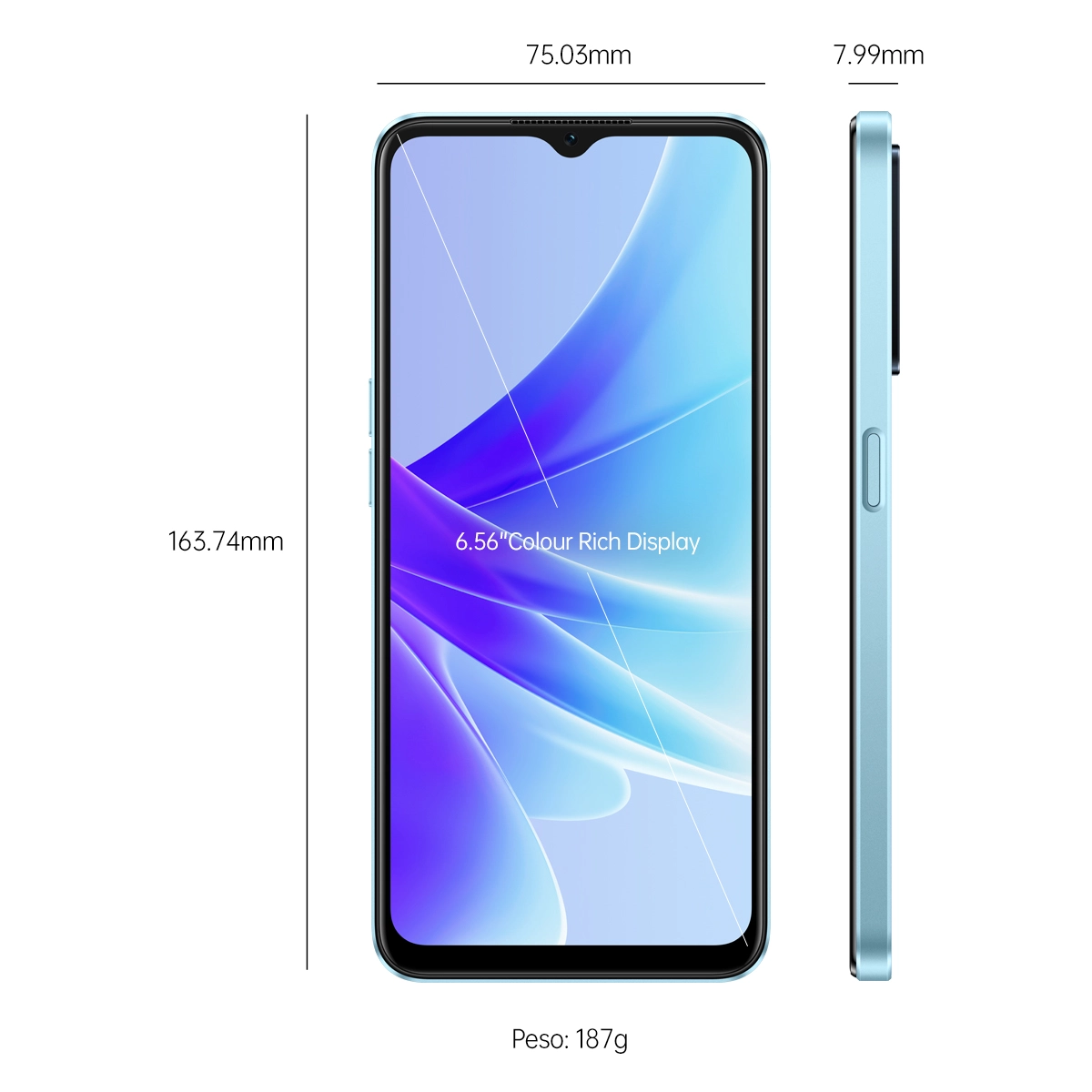 OPPO A57s(自动化) 4GB + 128GB Sky Blue_4