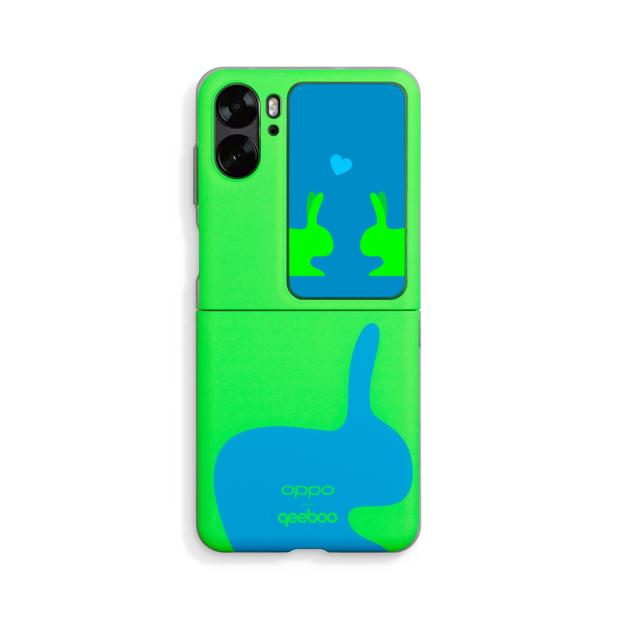OPPO X QEEBOO Cover Esclusiva per Find N2 Flip Rabbit_2