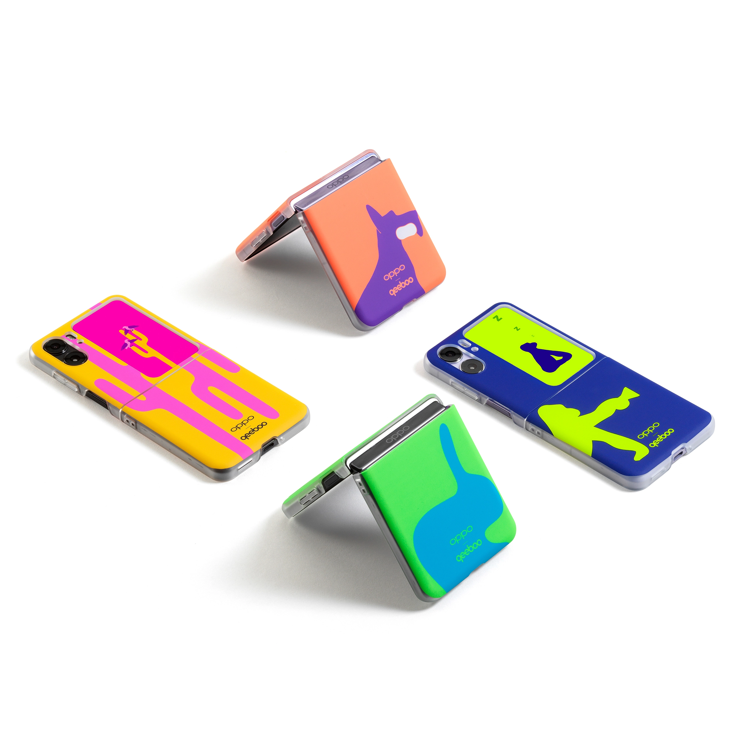OPPO X QEEBOO Cover Esclusiva per Find N2 Flip Kong_3