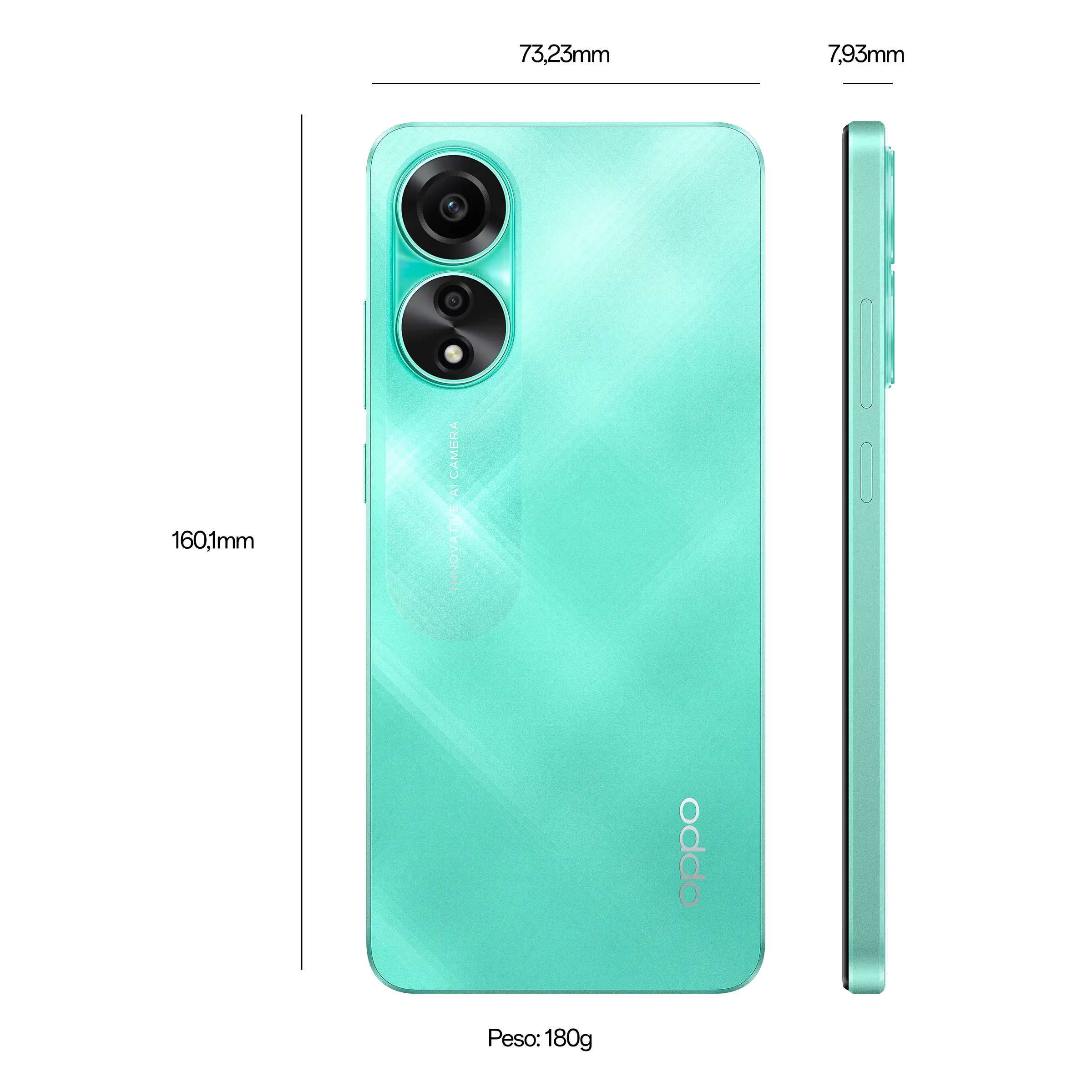 OPPO A78 4G 8GB+128GB Aqua Green_7