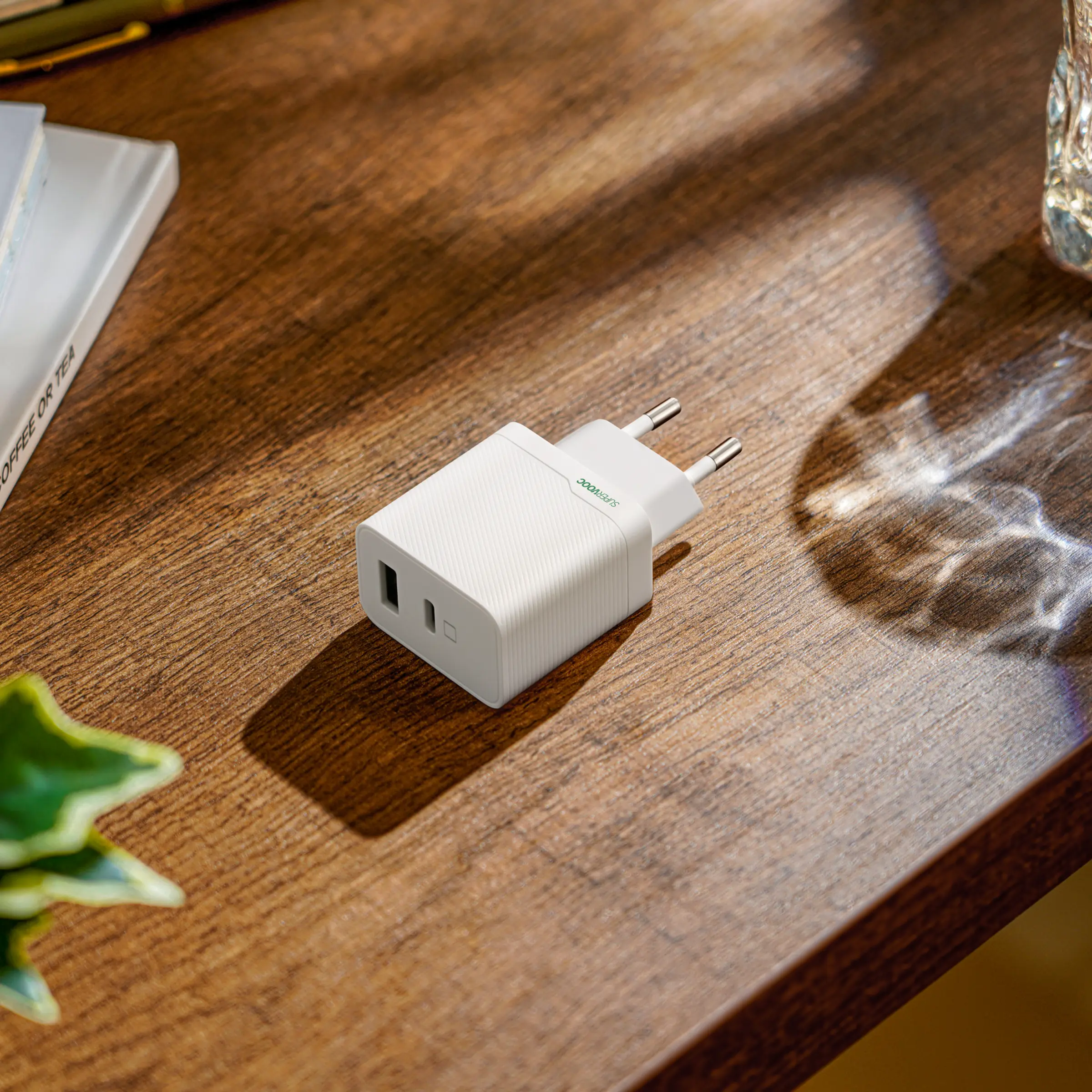 OPPO Caricabatterie SUPERVOOC da 33W DUAL Port White_4