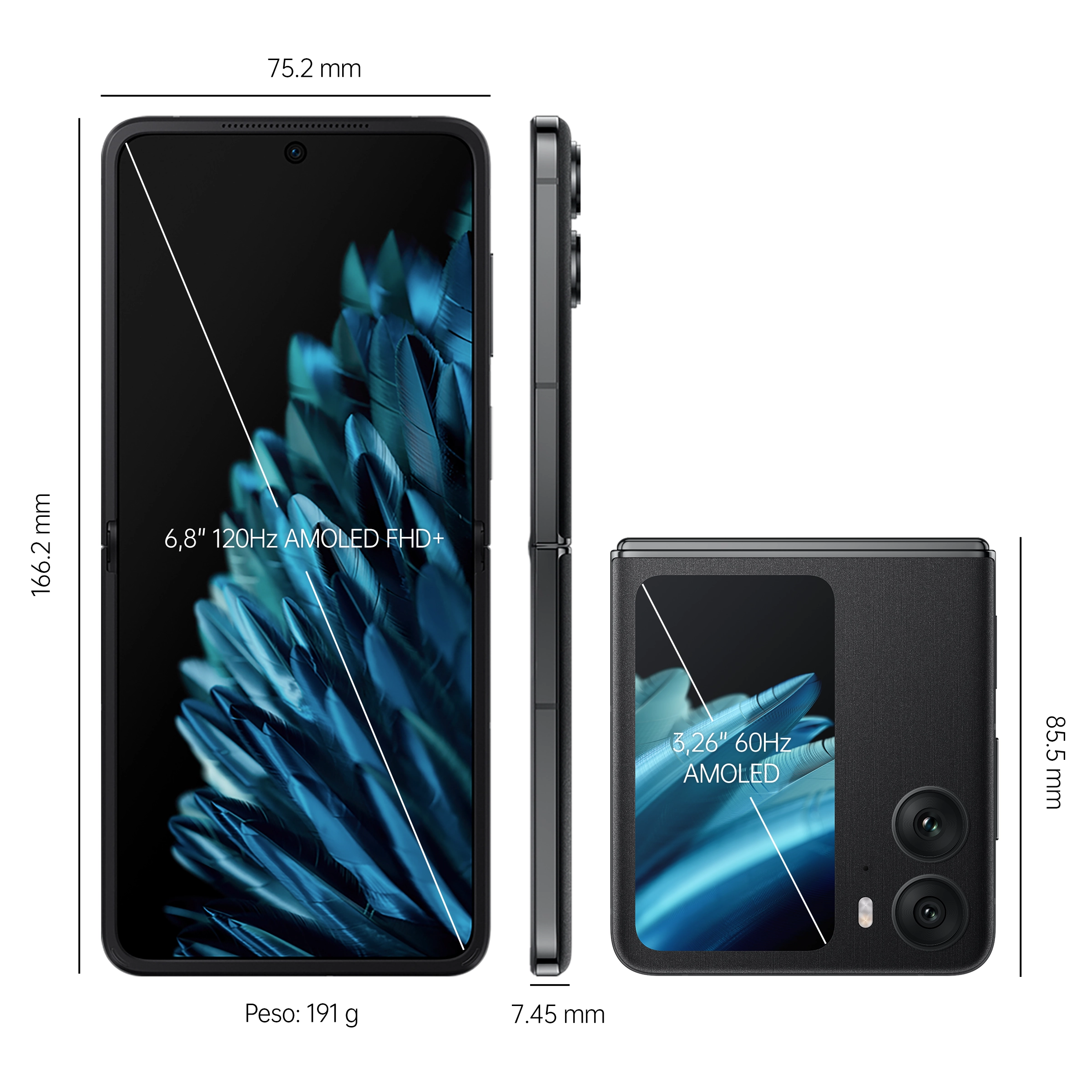OPPO Find N2 8GB+256GB Astral Black_8