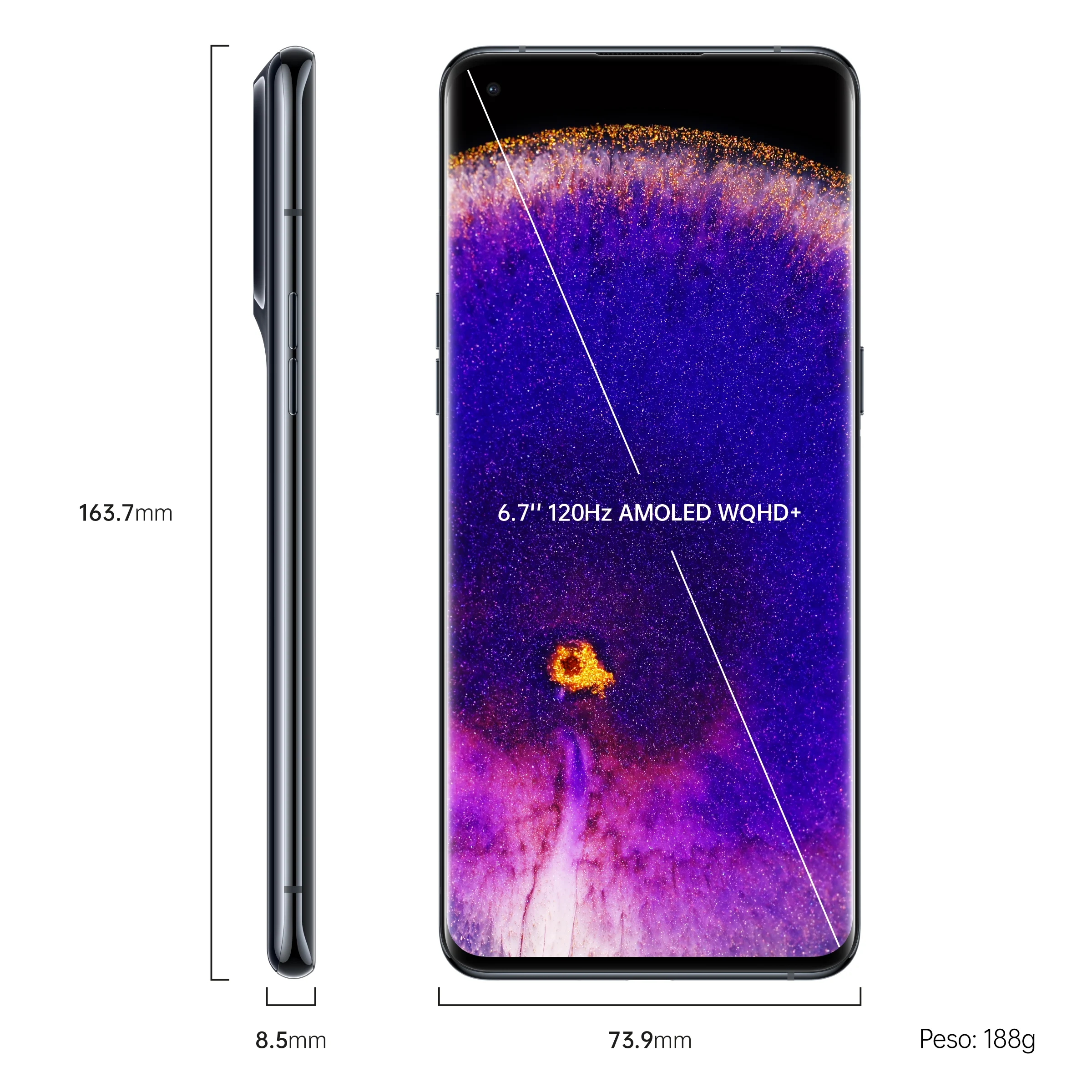 OPPO Find X5 Pro 12GB+256GB Glaze Black_9