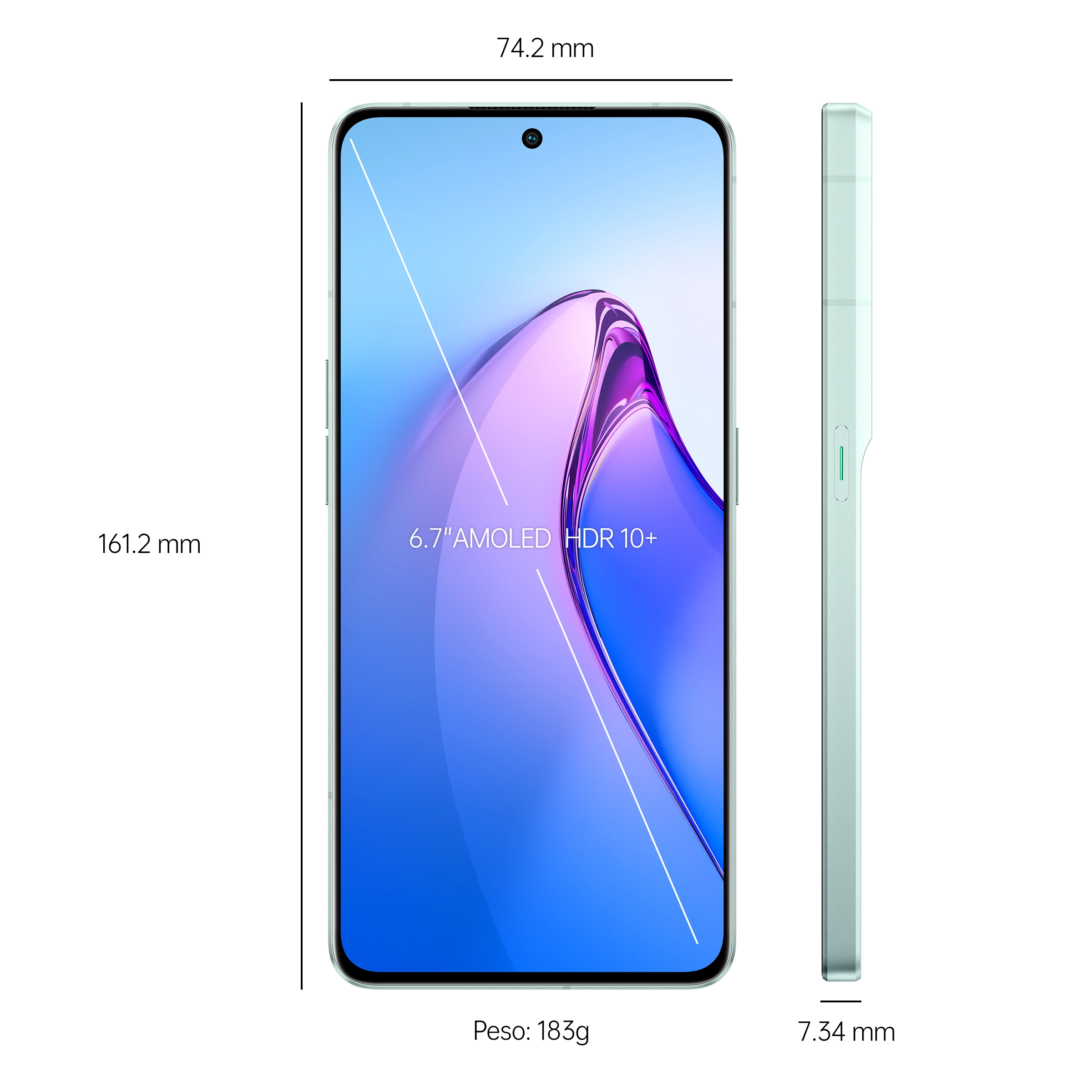 OPPO Reno8 Pro 8GB+256GB Glazed Green_1